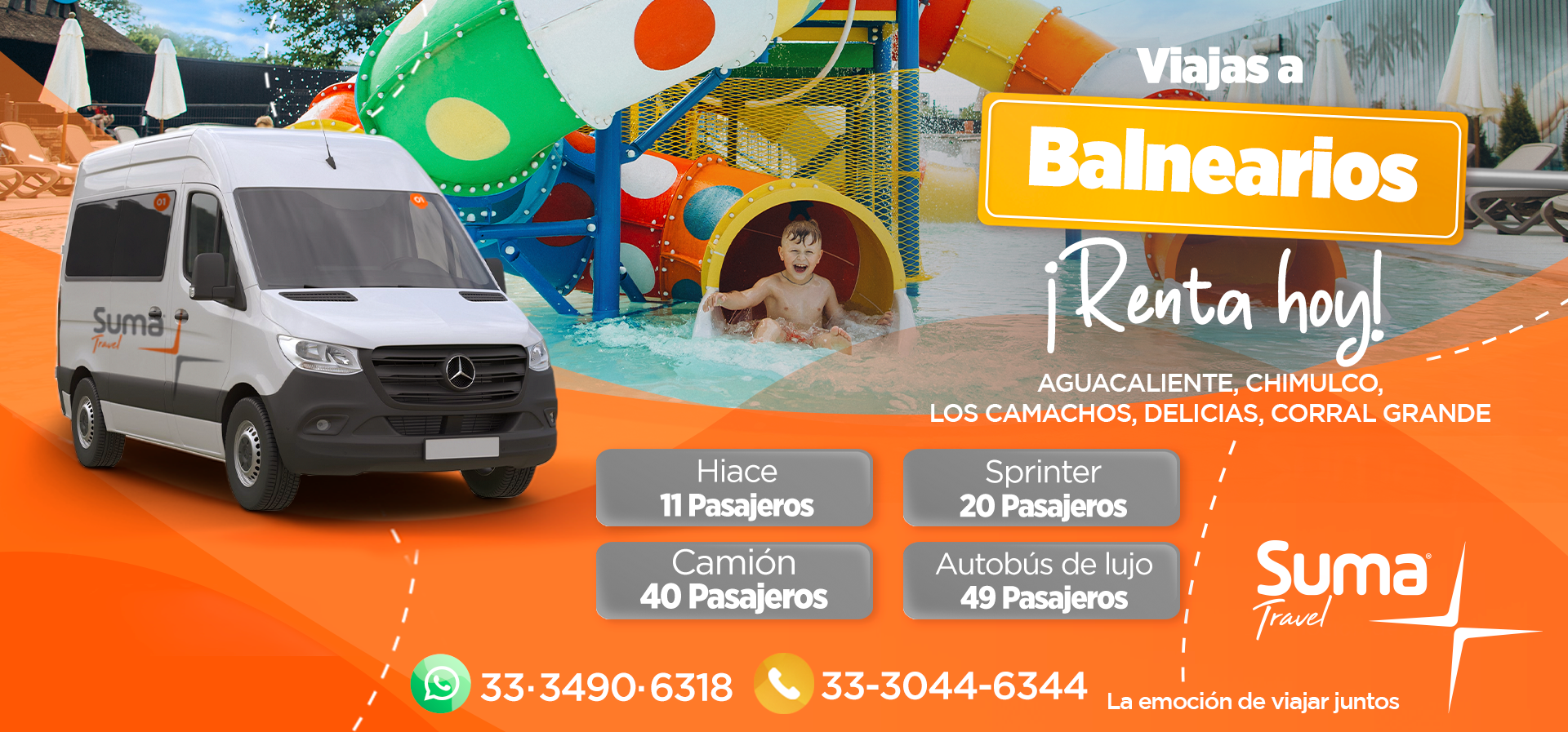 Viaje a balnearios con Suma Travel